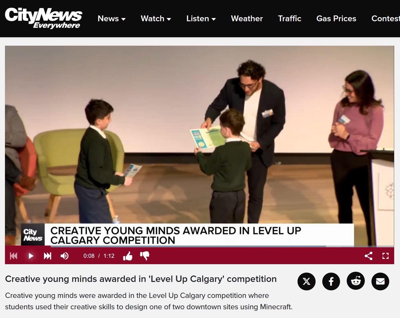 Minecraft Awards City News Pic 0