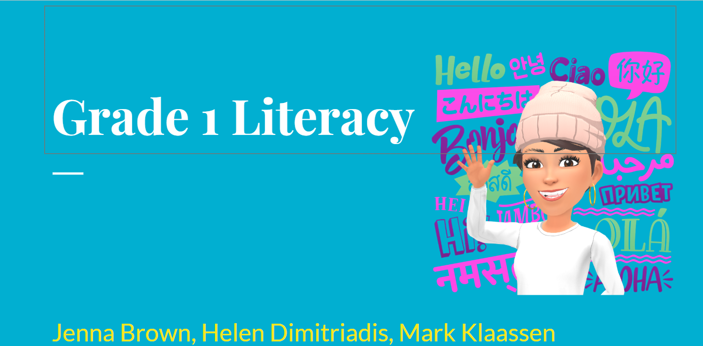 Grade1 Literacy Cover